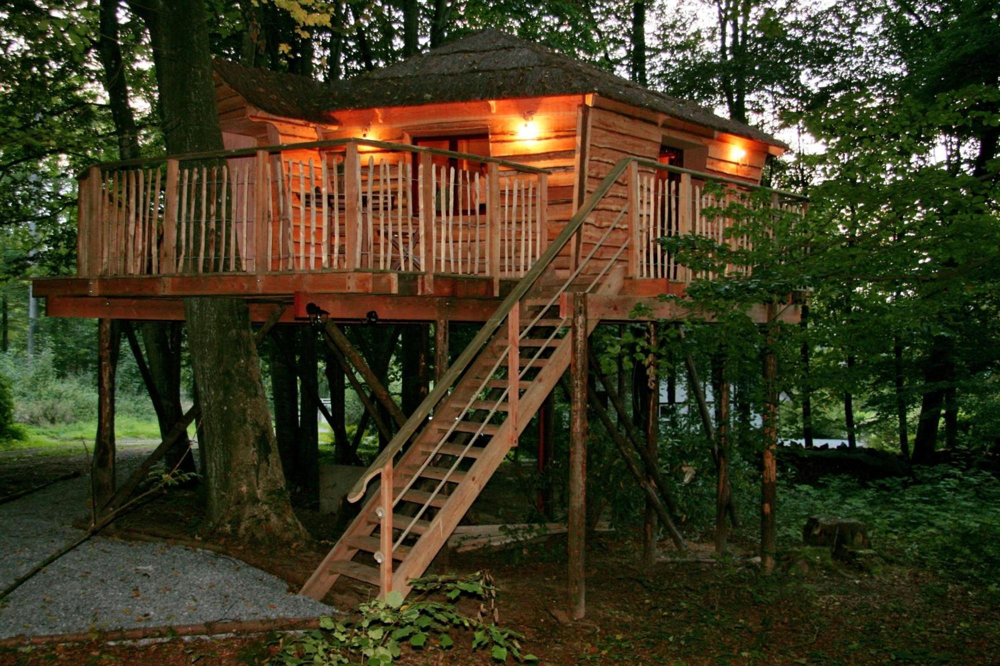 B&B La Cabane Du Bois Dormant Spa Exterior foto