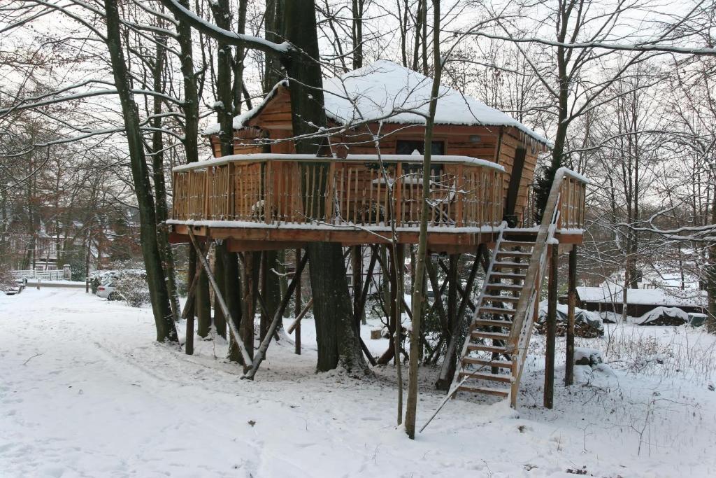 B&B La Cabane Du Bois Dormant Spa Exterior foto